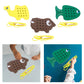 Merishopp Lacing Threading Toys Lacing Playing Games Early Learning For Airplane Yellow| Baby Learning Toy | Infant Activity Toy