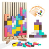 Wooden Colored 3D Russian Block Puzzle