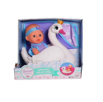 Dream Collection 10' Bath Time Baby Doll With Swan