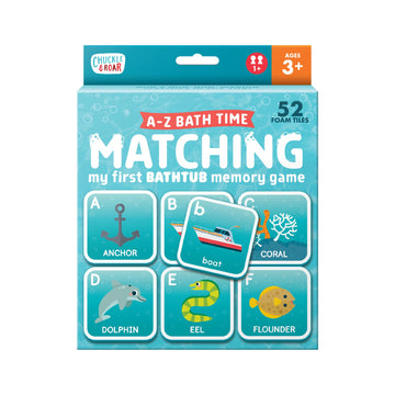Chuckle & Roar - Bath Matching - Water Safe Fun - Great For Toddlers - Fun And Engaging - Ages 3 And Up