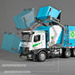 NOVAFUSION Front Loader Arm Toy Garbage Truck with Auto Lift Function,Diecast Garbage Truck Metal Cab,Friction Powered Garbage T