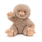 Jellycat Bo Bigfoot Plush Toy - 11" Cream Stuffed Animal - Classic Children's Gift - Halloween Plush