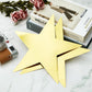 Outus 96 Pieces 11 Inch Large Gold Stars Cutouts Gold Stars Decoration Double Printed Paper Stars for Wedding Bulletin Board Dec