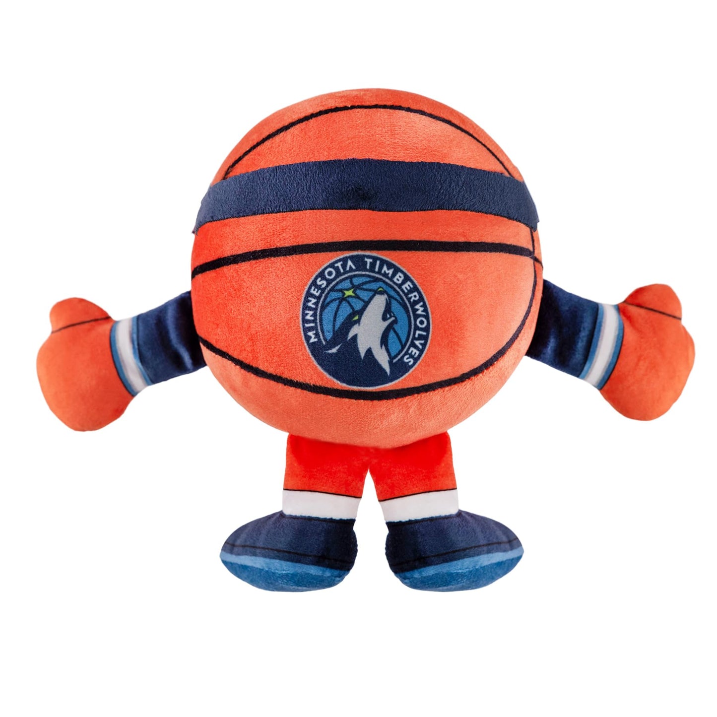 Bleacher Creatures Minnesota Timberwolves 8'' Kuricha Basketball Sitting Plush - Soft Chibi Inspired Plush