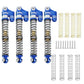 Powerhobby 1/24 Axial SCX24 Aluminum 58mm Long Travel Shocks (Blue)