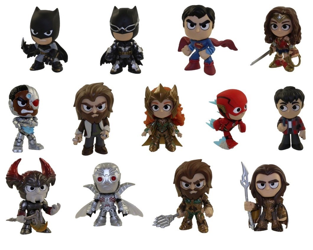 Funko Mystery Mini DC Justice League Movie Toy - Vinyl Collectible - 1 Pack - Model 14138 - Mystery Mini