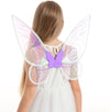 Fairy Wing,Butterfly Fairy Halloween Costume Angel Wings,Halloween Costume Sparkle Angel Wings Dress Up Party Favor Purple