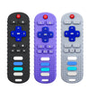 Ersihua 3Pcs Silicone Teething Toys, Remote Control Shape Teethers For Babies Remote Teething Toys, Silicone Tv Remote Teether Bpa Free/Dishwasher/Refrigerator Safe