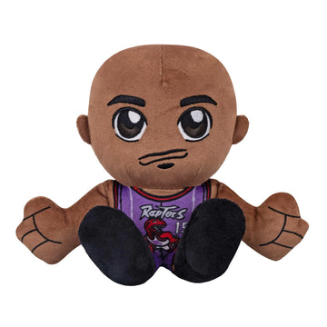 Bleacher Creatures Toronto Raptors Vince Carter 8'' Nba Kuricha Sitting Plush - Soft Chibi Inspired Nba Superstar