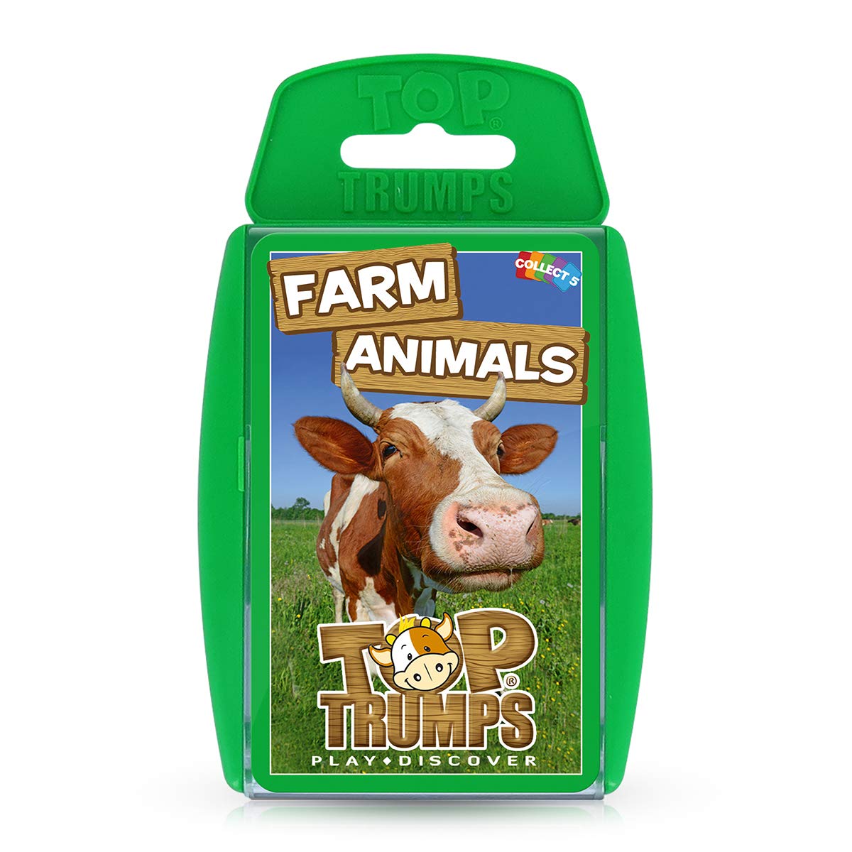 Top Trumps Farm Animals Classics Card Game, Find Out The Average lifespan of a Donkey, The wits of a Fox and The Cuteness of a S