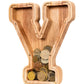 Summidate Wooden Letter Piggy Bank| Piggy Bank For Boys Girls Toddler| Alphabet Y Money Bank| Coin Bank Birthday Gift For Kids|2024 Graduation Money Box (Y)