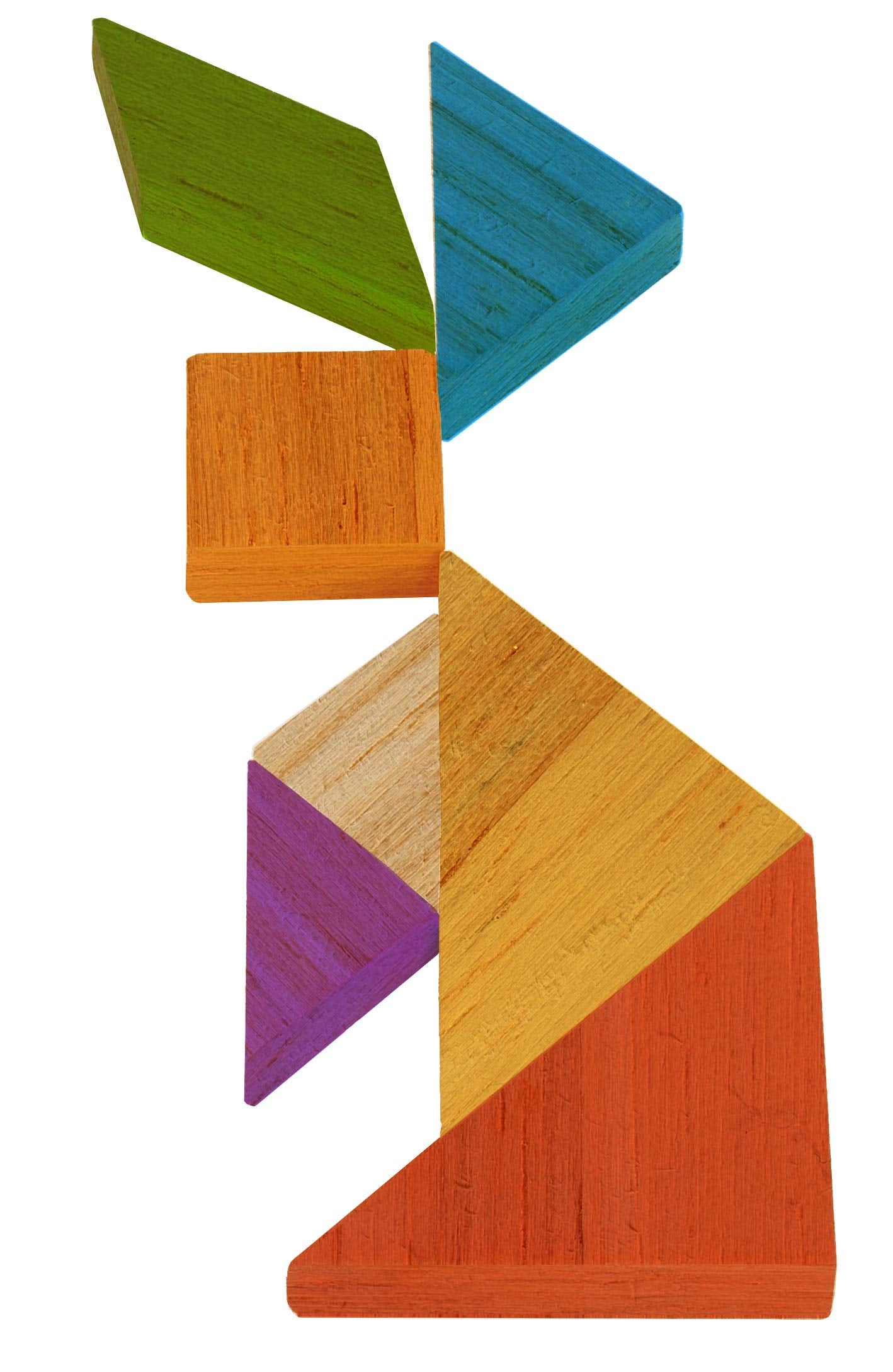 Outside Inside Backpack Tangram