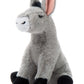 The Petting Zoo Donkey Stuffed Animal Plushie, Gifts For Kids, Wild Onez Farm Animals, Donkey Plush Toy 12 Inches
