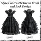 Yogfit Halloween Costume Girls Dress For Kids Perfect For Halloween, Cosplay, And Parties