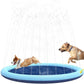 Wityoo 79 Inches Durable Pvc Splash Pad For Kids & Farm Animal, Xl-69 Inch Anti-Slip Sprinkler Pool For Dogs & Cats, Summer Fun