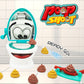 Anemeeoke Poop Family Game - Funny Shooting Game - Fast And Frenzied Launching - Includes 1 Toilet Bowl, 2 Launchers, 12 Soft Pl