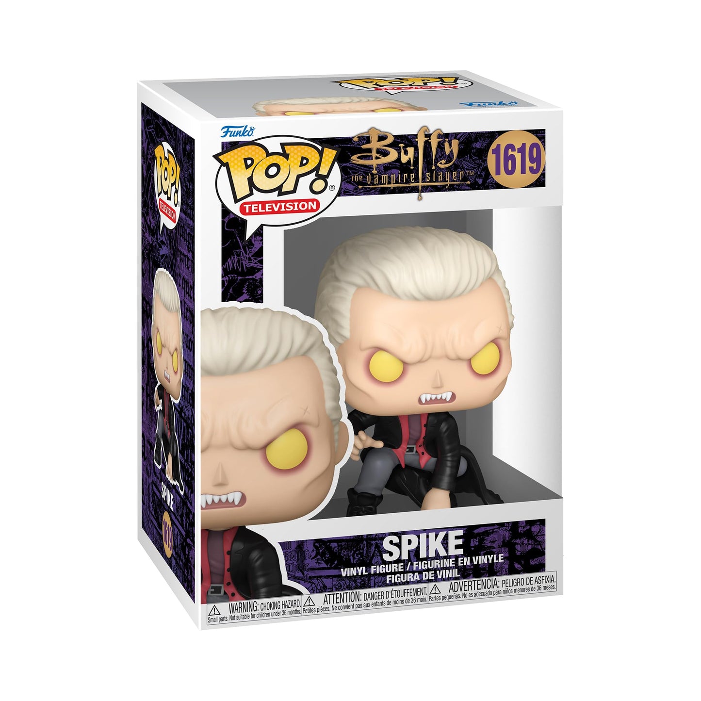 Funko POP TV: BTVS - Spike - (Vampire) - Buffy The Vampire Slayer - Collectable Vinyl Figure - Gift Idea - Official Merchandise 
