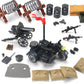 Feleph WW2 Military Weapons Pack Toy Building Set, Small, ABS Model T148