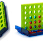 JA-RU Mini 4 in a Row Game (1 Toy) - Classic Four in a Row Game for Kids | Mini Board Games for Travel, Indoor Recess Games for