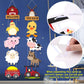 Farm Animal Themed Party Decorations, Farm Animal Cutouts Banner, Farm Animals Theme Party Door Signs for Baby Shower Family Reu