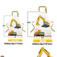Wernnsai Kids Aprons For Boys - Truck Toddler Apron For Kids Paint Art Smock Waterproof Cooking Baking Painting Gardening Artist Chef Apron For Kids Age 6-10 Years