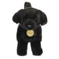 Aurora® Realistic Miyoni® Black Labrador Stuffed Animal - Lifelike Detail - Cherished Companionship - Black 10 Inches