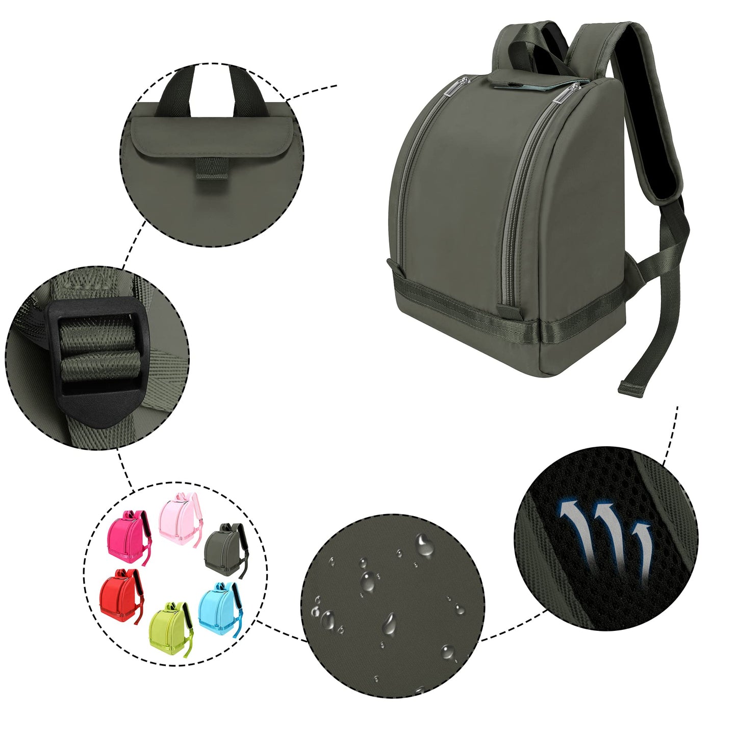 Annmore Carrying Case For Tonies Figures, Storage Bag For Toniebox Starter Set, Holder Compatible With Yoto Player And Cards, Or