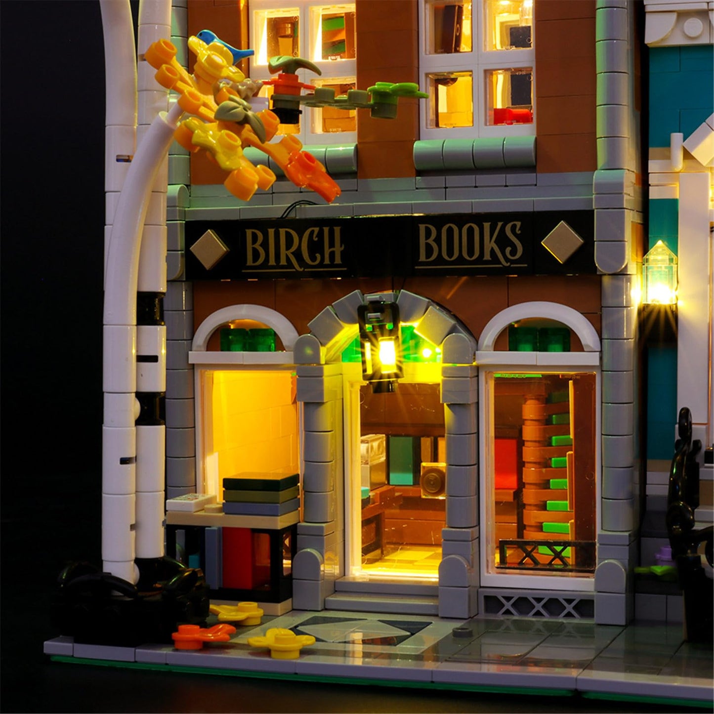 Lightailing Light Set For (Creator Expert Bookshop Building Blocks Model - Led Light Kit Compatible With Lego 10270(Not Included