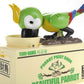 PowerTRC Parrot Coin Bank - Green Plastic Money Box, Model MPT501-GREEN