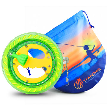 Yfafengs Kite Reels For Adults, Professional Kite String Reel Winder For Adults, 1000Ft Line Kite Spool, Kite String Spool With