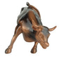 Torkia Bronze Wall Street Bull Statue - Large 6.5" Polyresin Figurine for Stock Market Enthusiasts