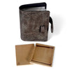 Forged Dice Co. Book of Incantations - Druid Edition Spell Card Book - Faux Leather, Druid Pewter, Model FG-BI-DRUID-PTR