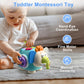 Iplay, Ilearn Baby Elephant Activity Cube, Infant Busy Cube Montessori Toy For 1 Year Old, Babies Carseat Plane Travel Toy, Toddler Sensory Development Learning Birthday Gift 6-9-12-18 Months 2 3 Year