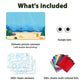 Foil Art Craft Kits For Kids , Animals Mega Mess -Free Fun Activity Set For Child, Diy Printing Craft Kits, Gifts For Ages 4 5 6