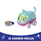 Tomy Ritzy Rollerz Toy Cars With Surprise Charms, Heelz On Wheelz Shoe Shop Playset With Helena Heelz