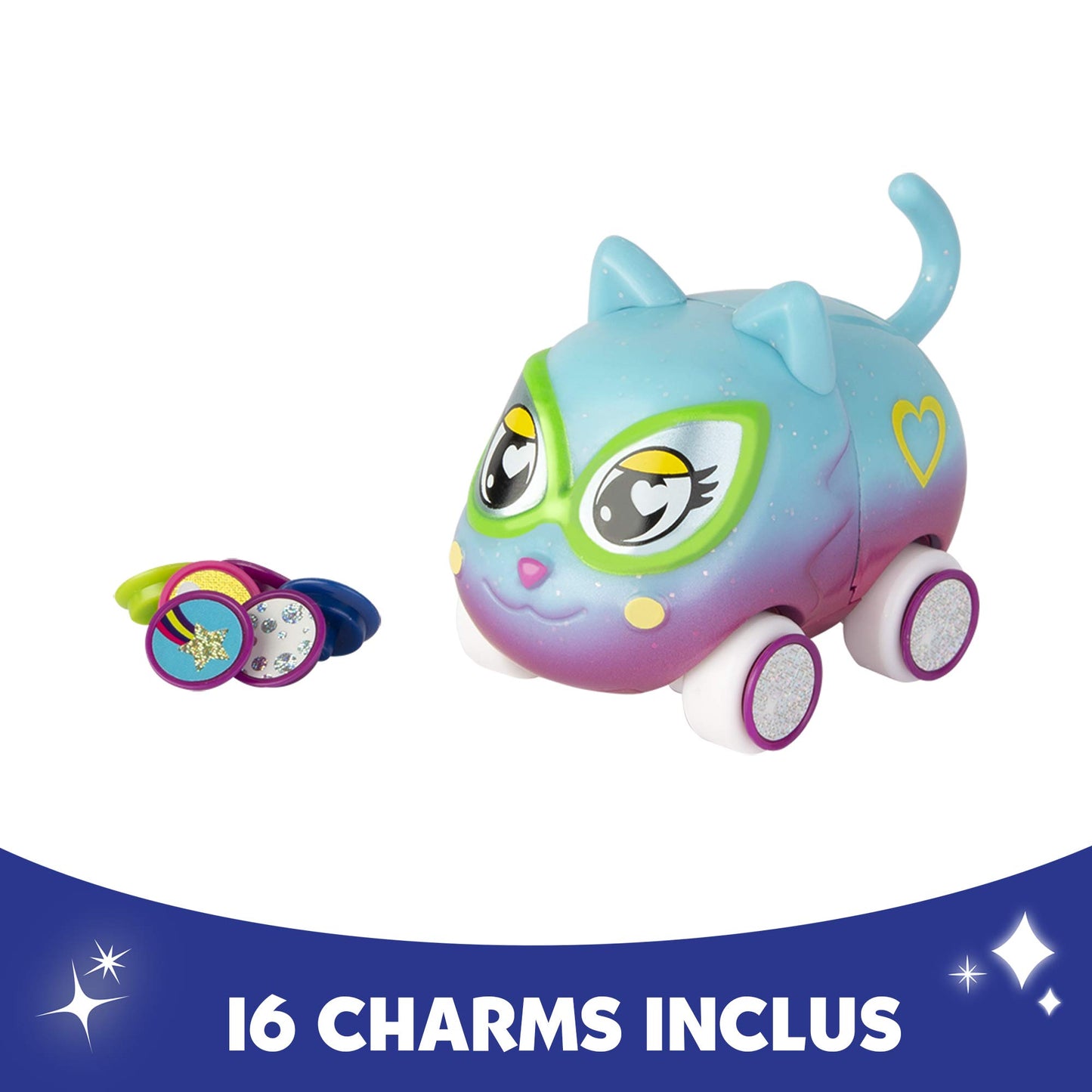 Tomy Ritzy Rollerz Toy Cars With Surprise Charms, Heelz On Wheelz Shoe Shop Playset With Helena Heelz