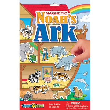 Create-A-Scene Magnetic Playset - Noah'S Ark