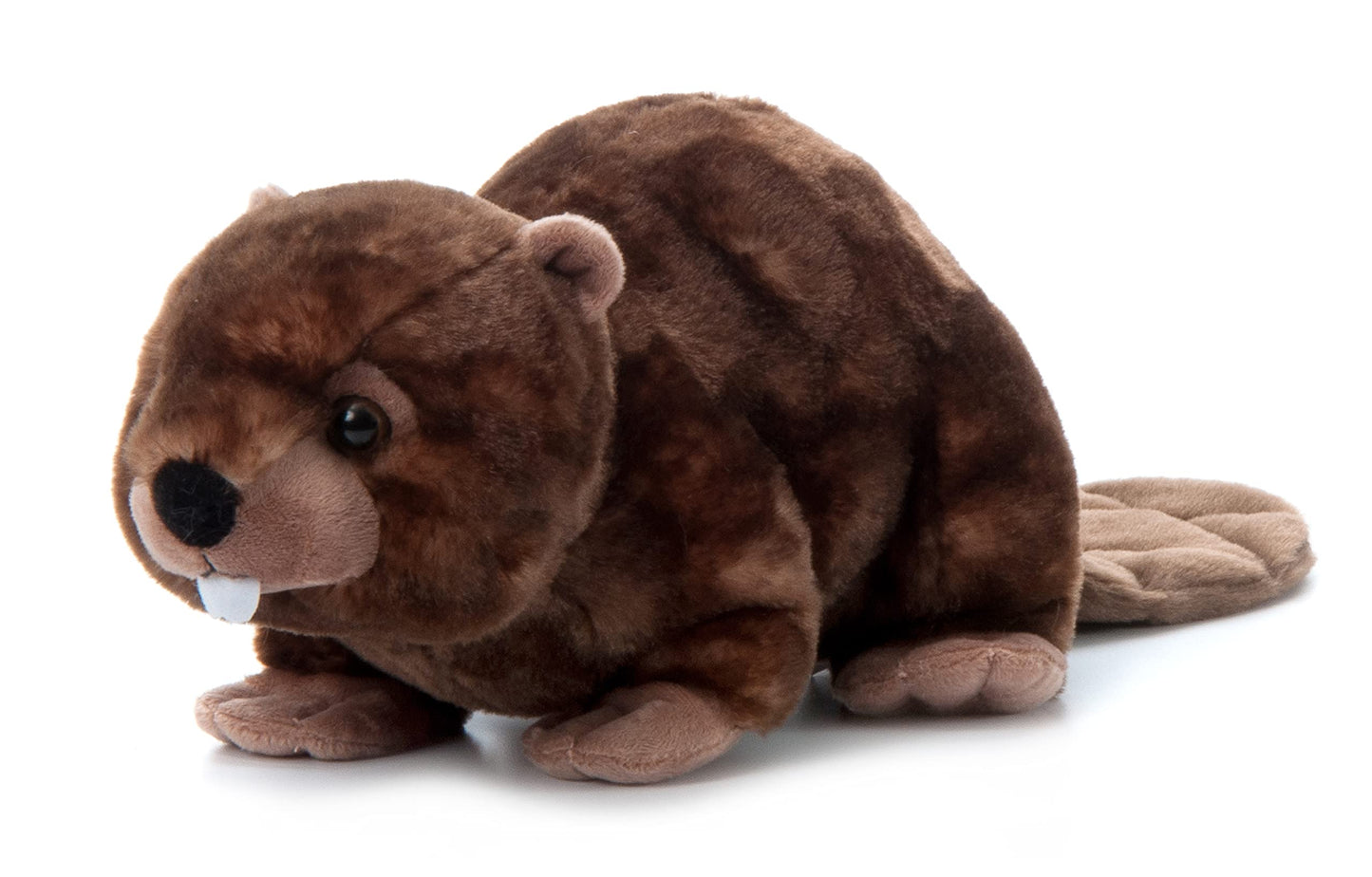 The Petting Zoo Beaver Plush Toy, 12 Inch Brown Stuffed Animal, Gifts for Kids, Model 420345