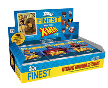 2025 Topps Finest Marvel X-Men '97 Trading Cards Hobby Box