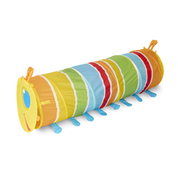 Melissa & Doug Sunny Patch Giddy Buggy Crawl-Through Tunnel - Indoor Outdoor Developmental Activity Toy Tunnel For Toddlers And Kids Ages 3+ (Multi Color)