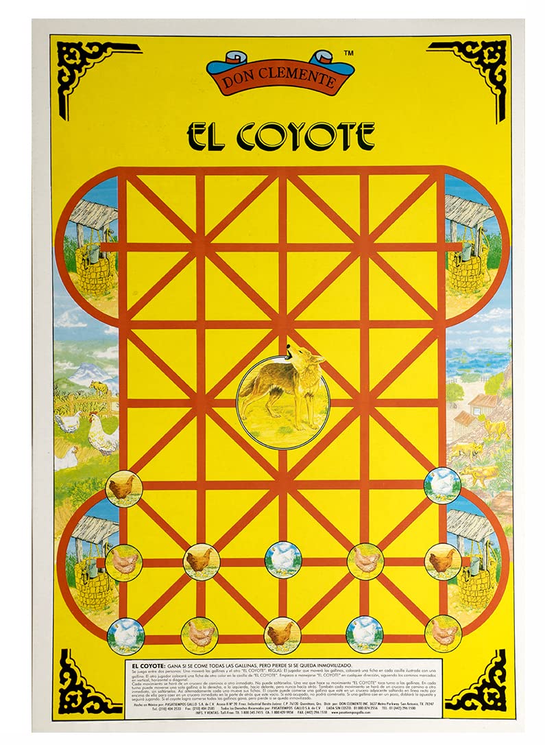 Loteria Serpientes Y Escaleras Game - Authentic Mexican Board Game, Medium Size, Varnished Cardboard, Model 21509
