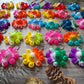 Roaqua 30 Packs Bulk Octopus Backpack Keychain Mini Pop Fidget For Students Gifts And Octopus Christmas Party Favors,Students Bu