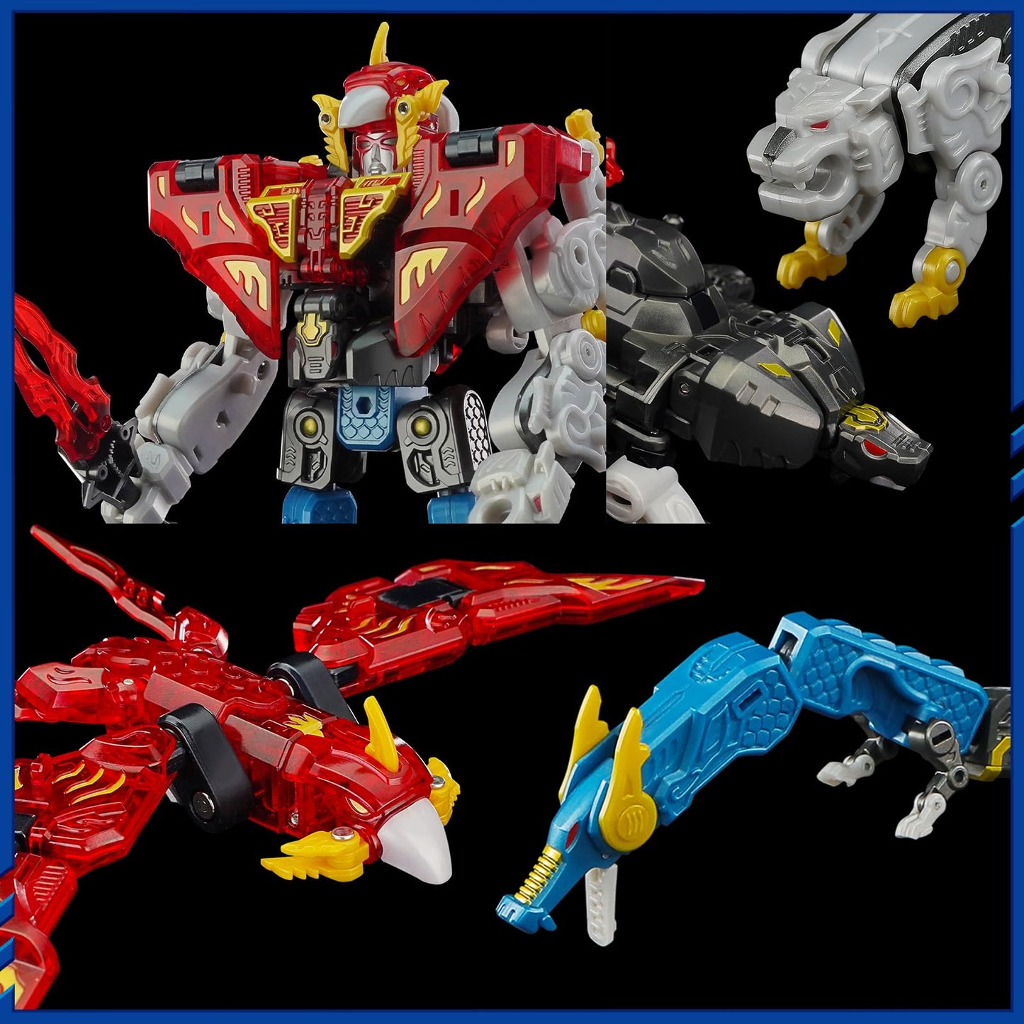 Beastbox Infintybox 1/4 Sacred Power Robo Deformation Toys Action Figure, Converting Toys In Mecha And Cube, Perfect Birthday Pa