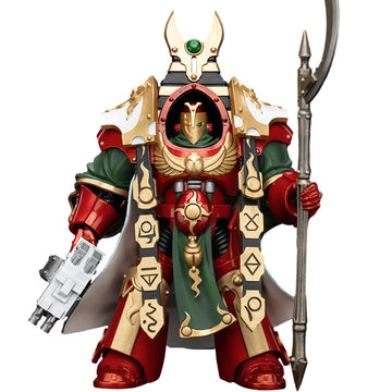 Joytoy Warhammer 40K Thousand Sons, 1/18 Thousand Sons Legion Praetor In Cataphractii Terminator Armour Action Figure Collect Mo