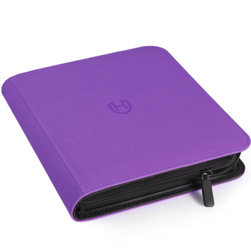 Card Binder 12 Pocket with Zipper  816 Pockets Trading Card Holder Book  enhanced PU Cover Zip Folder Binder  Side Loading Carrying Case Binder Album for TCG  MTG  Sports Cards  Game Cards