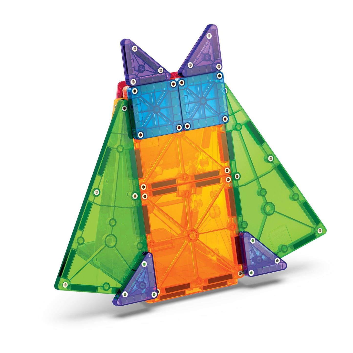 Magna-Tiles Combo 20-Piece Magnetic Construction Set, The Original Magnetic Building Brand