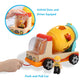 TOP BRIGHT Wooden Shape Sorter Toy for Toddlers - Multi-Color, Medium Size, Ideal for Learning and Matching, Model ID20308
