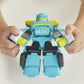 Transformers Playskool Heroes Rescue Bots Academy Hoist Converting Toy Robot, 6' Action Figure, Toys For Kids Ages 3 & Up, Brown/A