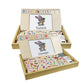 Lexibook Bio Toys Word School, Bilingual Spanish/English, Wooden Game, 50 Word Cards, Alphabet, Educational Game, EDU100i2