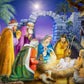 Vermont Christmas Company Joyous Night Jigsaw Puzzle 100 Piece, Large Pieces Perfect For Kids And Seniors